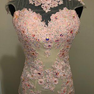 Angela & Alison evening gown